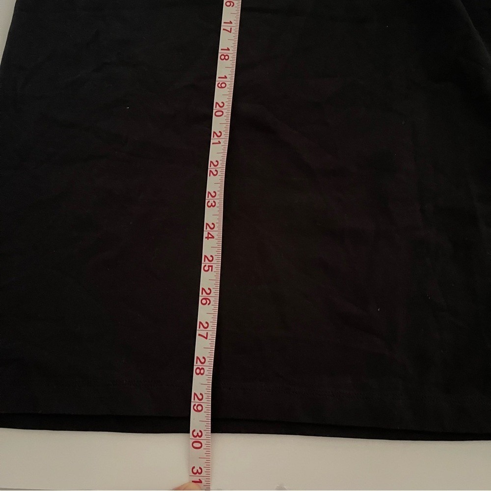J Crew Factory Black Long Stretchy Relaxed Fit Pockets Sleeveless Dress PS - Picture 8 of 8